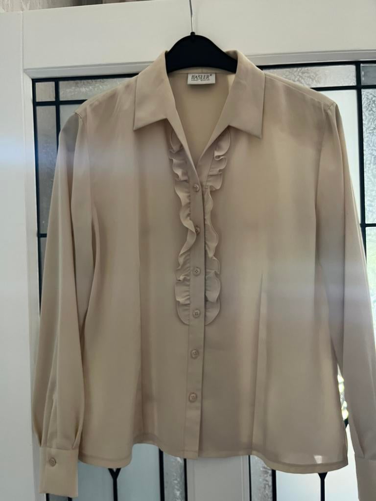 Blouse maat 40, Ophalen, Zo goed als nieuw, Maat 38/40 (M), Beige