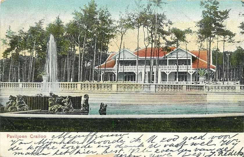 300-169-013 Paviljoen Crailoo, Verzenden, Voor 1920, Zuid-Holland