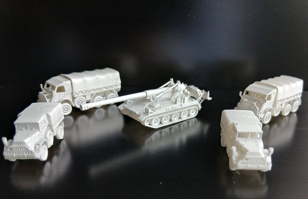 N-schaal Kon. Landmacht voertuigen. Verzenden mogelijk., Gelijkstroom, Overige typen, Zo goed als nieuw, Ophalen