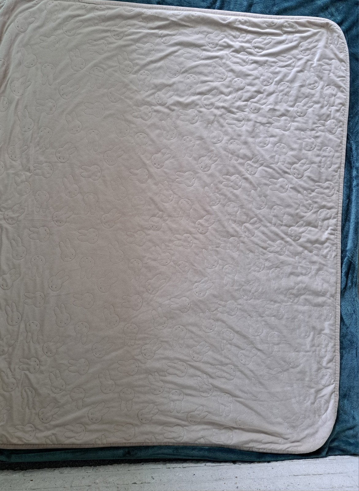 Nijntje deken-plaid mt 130x150 cm, Ophalen, Beige, Deken, Nijntje