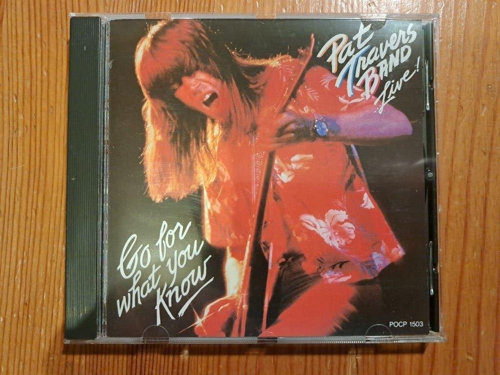 Pat Travers Band, cd: Go For What You Know. (Japan, obi), Ophalen of Verzenden, Zo goed als nieuw