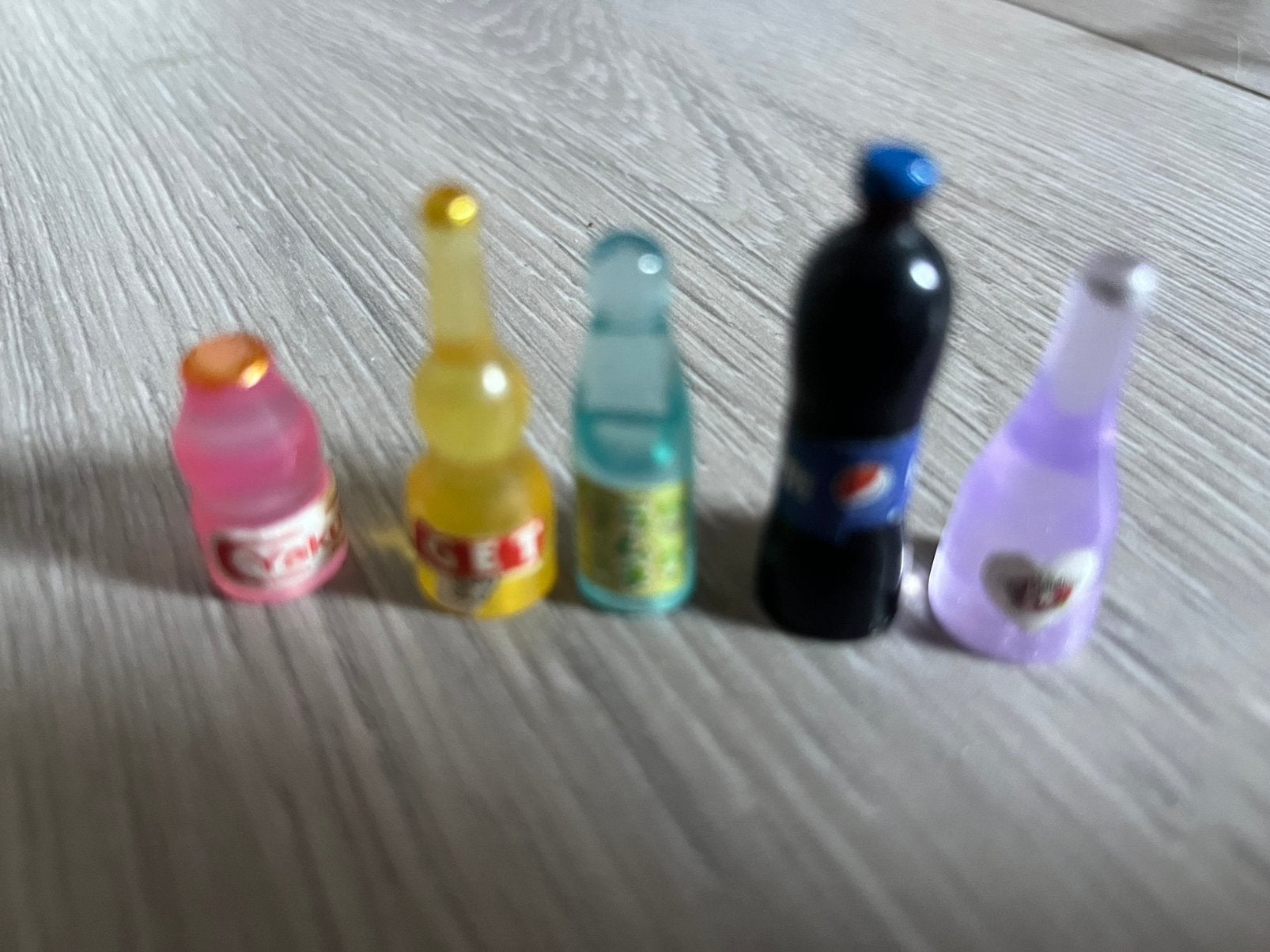 5 flesjes drank poppenhuis incl verzenden, Ophalen, Nieuw, Poppenhuis