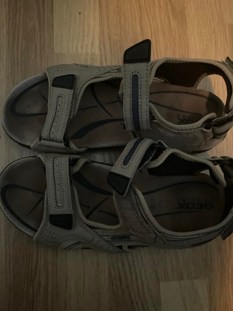 Geox Respira sandalen - comfortabel, lengte 29,5 cm, Verzenden, Gedragen, Beige, Sandalen of Muiltjes