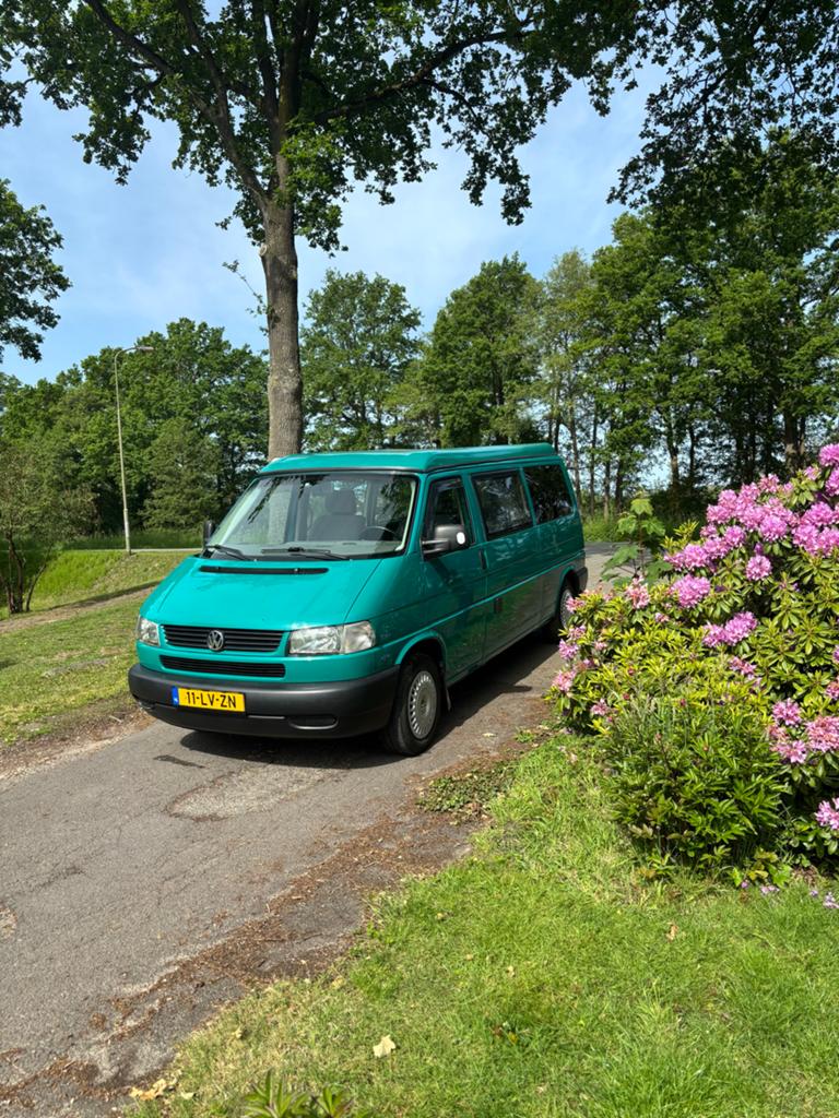 Camperbus Volkswagen Transporter T4 bus camper buscamper, Particulier, Koelkast, 4 tot 5 meter, Overige merken