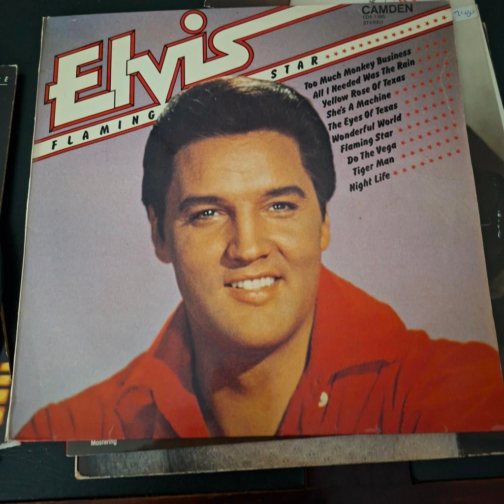 Elvis Presley - Flaming Star LP (Camden), Ophalen of Verzenden, 1970 - 1979, Gebruikt, 12 inch