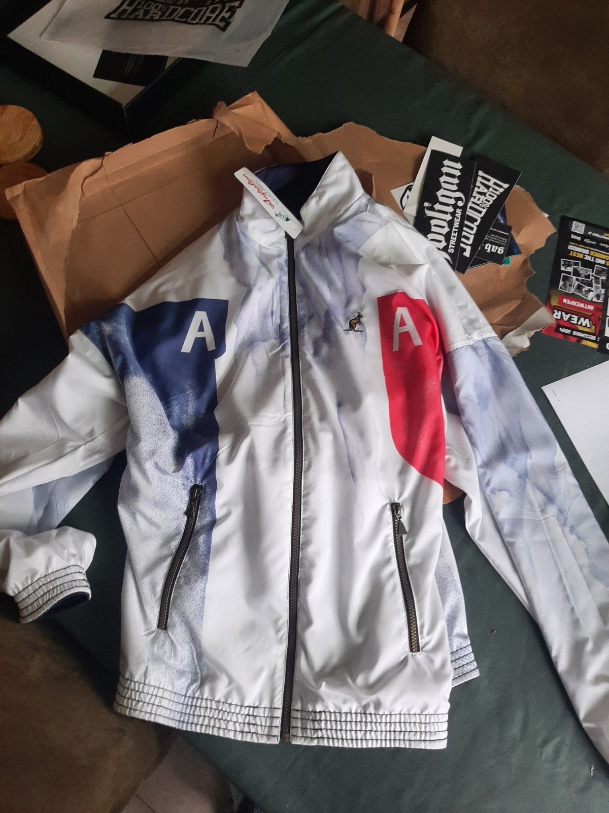 Australian dubbelzijdig jack maat M, Ophalen, Nieuw, Australian, Meerkleurig