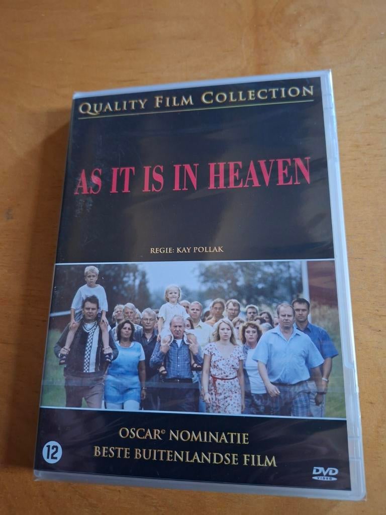 DVD: As It Is In Heaven (Zoals in de Hemel), Vanaf 12 jaar, Ophalen of Verzenden, Nieuw in verpakking, Drama