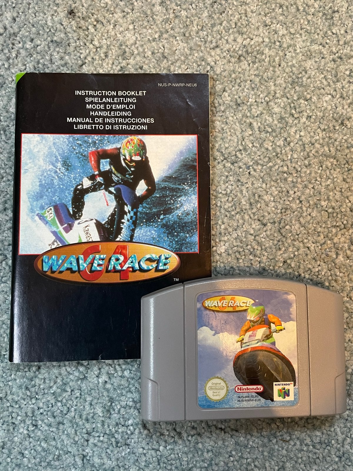 Wave Race 64 (Nintendo 64) - Compleet met boekje, Nintendo, 1 speler, _, Ophalen of Verzenden