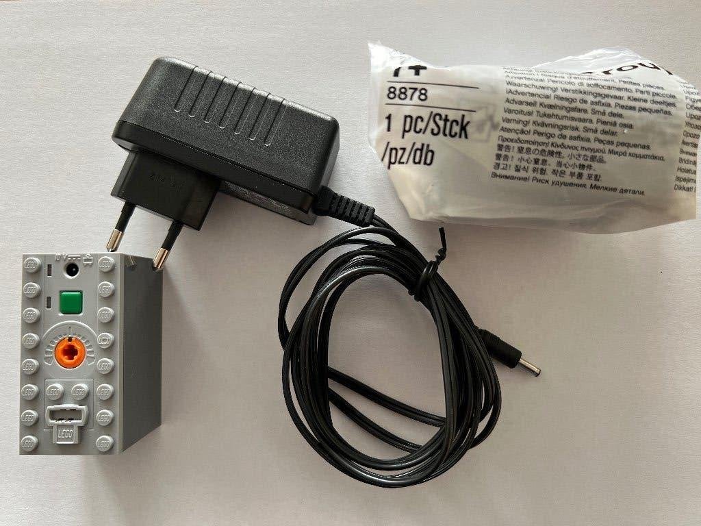LEGO Technic 8878 PF Accu + Lego Oplader., Lego, Nieuw, Ophalen of Verzenden, Technic