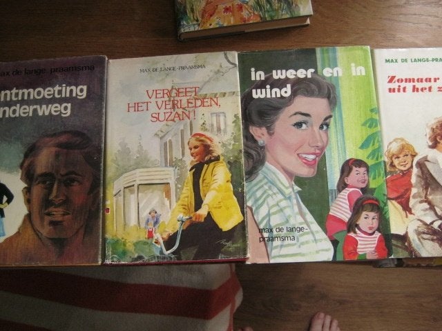 4 x Max de Lange / Zomaar / Onderweg / Vergeef / Weer / 27, Boeken, Verzenden, Gelezen