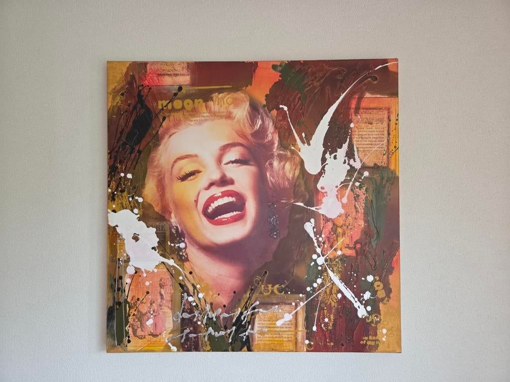 Marilyn Monroe Pop Art Schilderij - Uniek Kunstwerk, Ophalen of Verzenden
