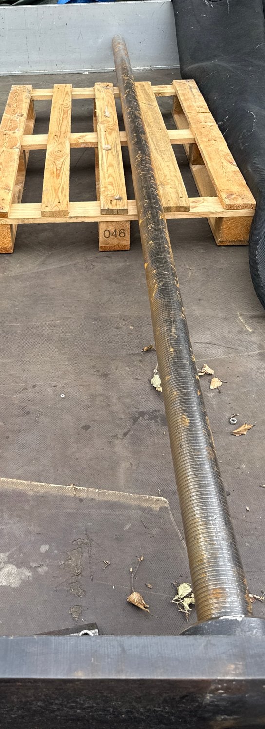 Heftruck metaal tapijtdoorn met plaat FEM 2 (40cm)draagdoorn, Doe-het-zelf en Verbouw, Ophalen, Gebruikt