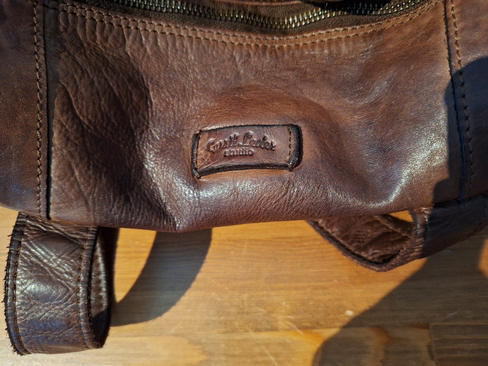 Gusti Leder tas zo goed als nieuw, Ophalen, Zo goed als nieuw