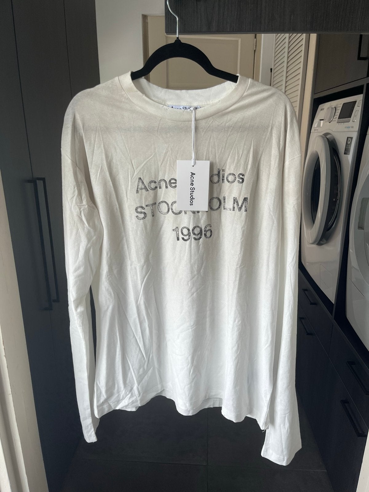 Acne Studios Longsleeve Wit - Maat M - Gloednieuw, Kleding | Dames, Maat 38/40 (M), Verzenden, Wit, Nieuw