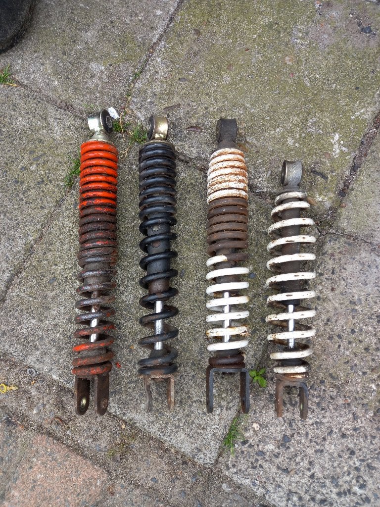 6 verschillende achterveren voor scooters, Ophalen of Verzenden, Gebruikt, Frame, Overige merken
