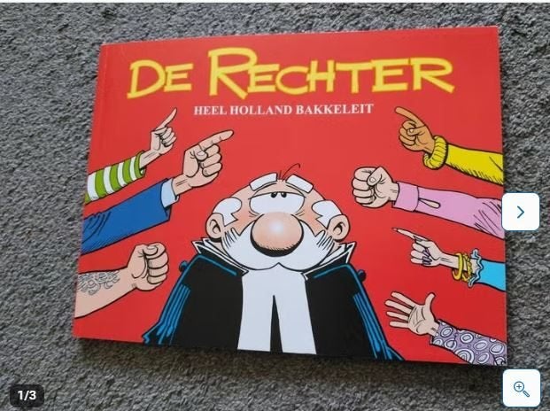 De Rechter Heel holland bakkeleit, Eén stripboek, Jesse van Muyldijk, Ophalen of Verzenden, Zo goed als nieuw