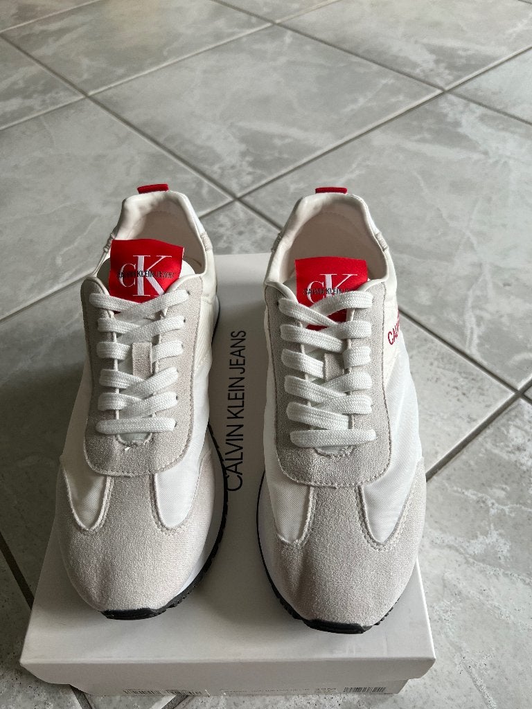 Calvin Klein Jeans sneakers Jerrold maat 39, Kleding | Dames, Schoenen, Verzenden, Wit, Nieuw, Sneakers of Gympen