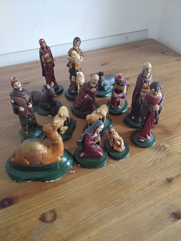 Kerstgroep, Diversen, Kerst, Ophalen, Gebruikt