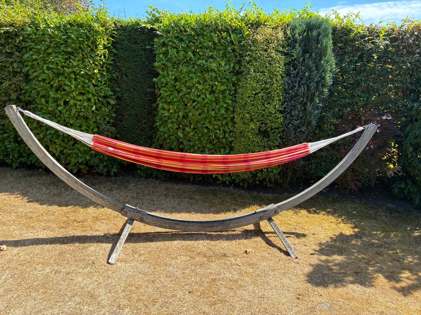 Hangmat doek - Amazonas, Tuin en Terras, Ophalen of Verzenden, Gebruikt, Meerpersoons, Buiten