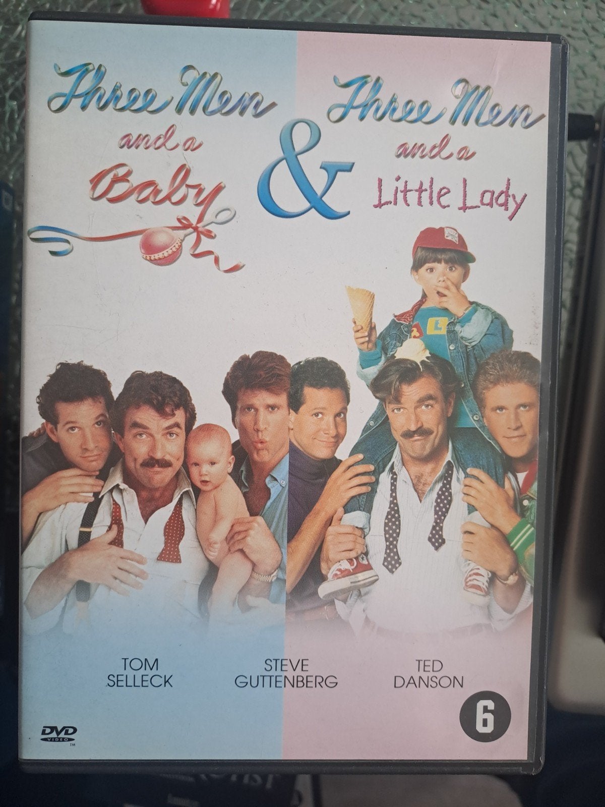 Three men and a little baby / little lady (dvd), Alle leeftijden, Ophalen of Verzenden, Zo goed als nieuw, Komedie