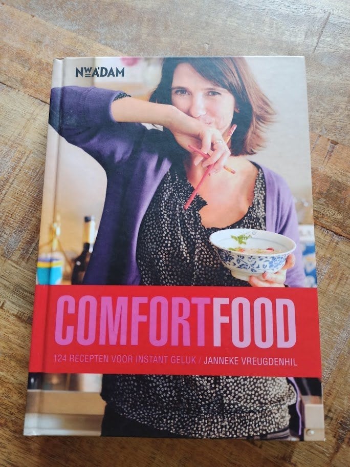 Boek Comfort food. 124 recepten voor instant geluk, Ophalen of Verzenden, Zo goed als nieuw, Janneke Vreugdenhil, Overige gebieden
