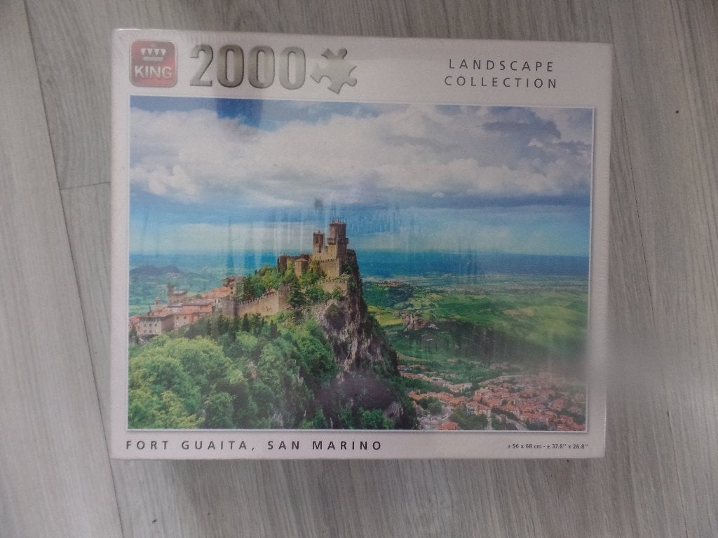 Puzzel Fort Guaita San Marino 2000 stukjes nieuw, Ophalen of Verzenden, Meer dan 1500 stukjes, Nieuw, Legpuzzel