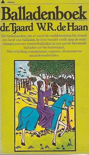 Dr. Tjaard W.R de Haan Balladenboek sommige met notenschrift, 14e eeuw of eerder, Zo goed als nieuw, Dr. Tjaard W.R de Haan Balladenboek sommige met notenschrift