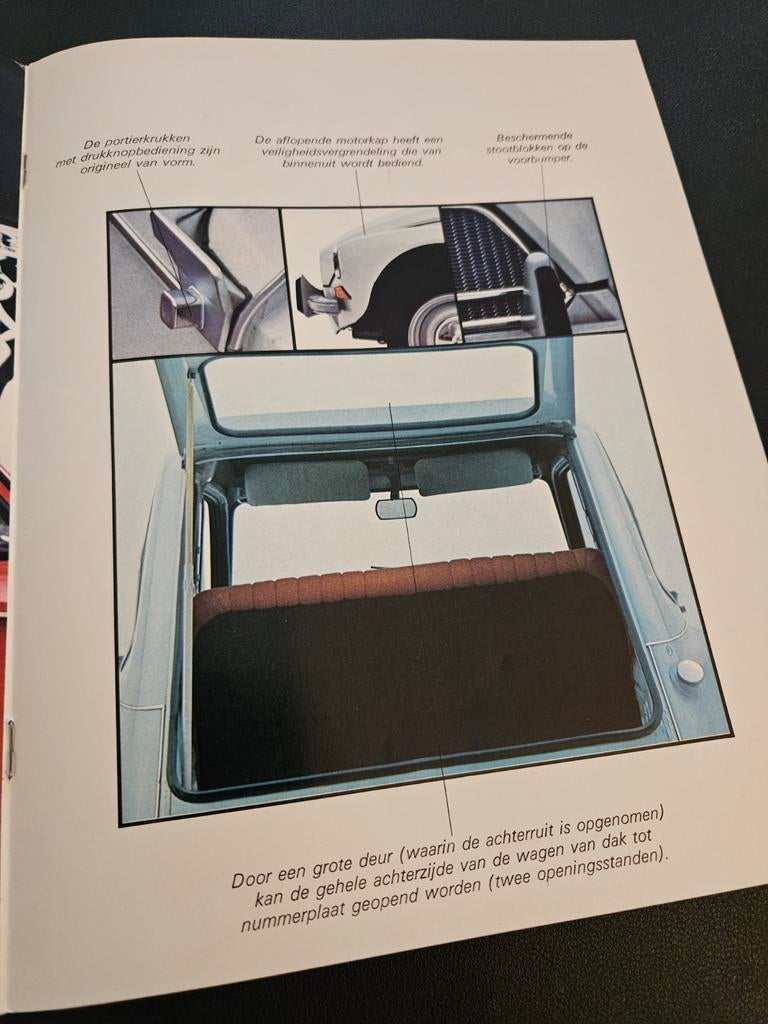 Brochure Citroën Dyane 1968, Ophalen of Verzenden, Zo goed als nieuw, Citroën