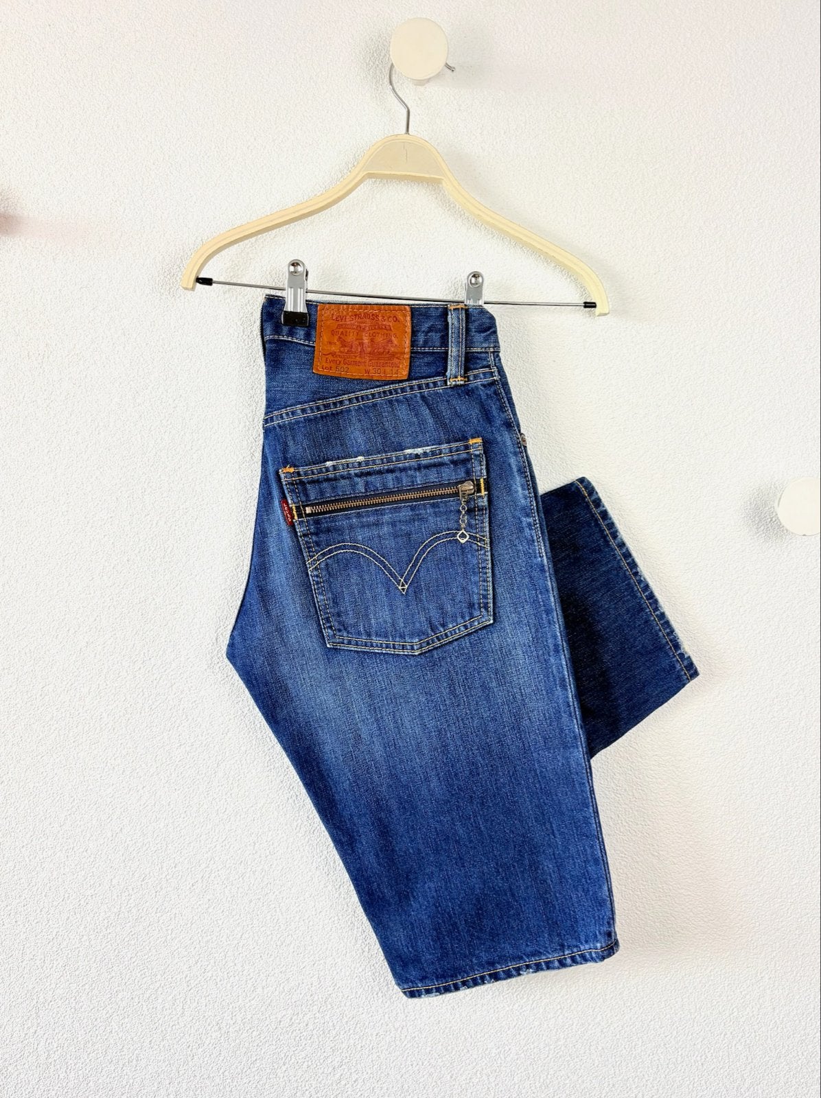 Levi's 502 Jeans Shorts - W30, Ophalen of Verzenden, Gedragen, Blauw, W32 (confectie 46) of kleiner