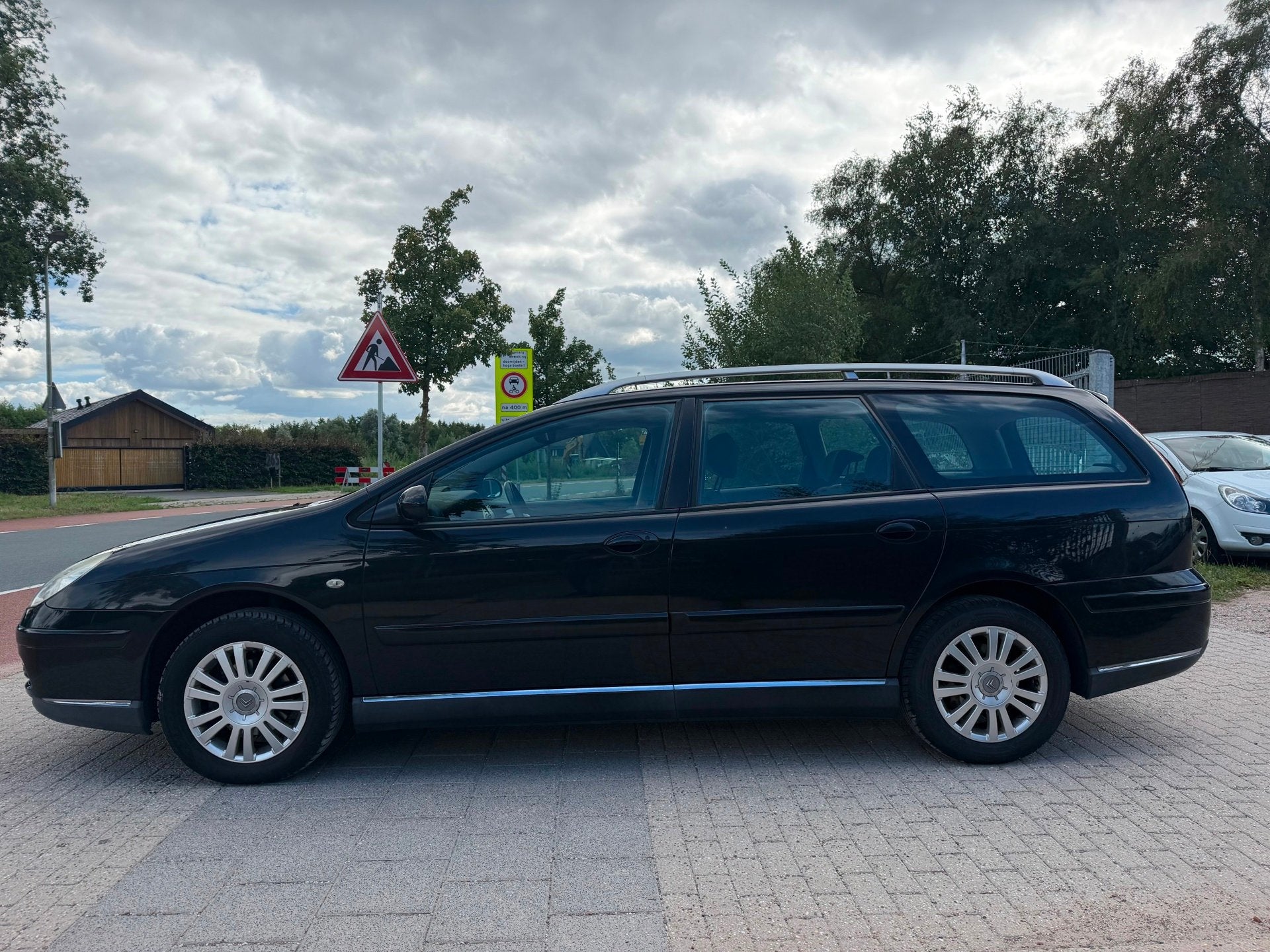 Citroen C5 Break 2.0-16V Ligne Business Airco Cruise Luchtve, Auto's, Citroën, Gebruikt, 4 cilinders, Zwart, Origineel Nederlands