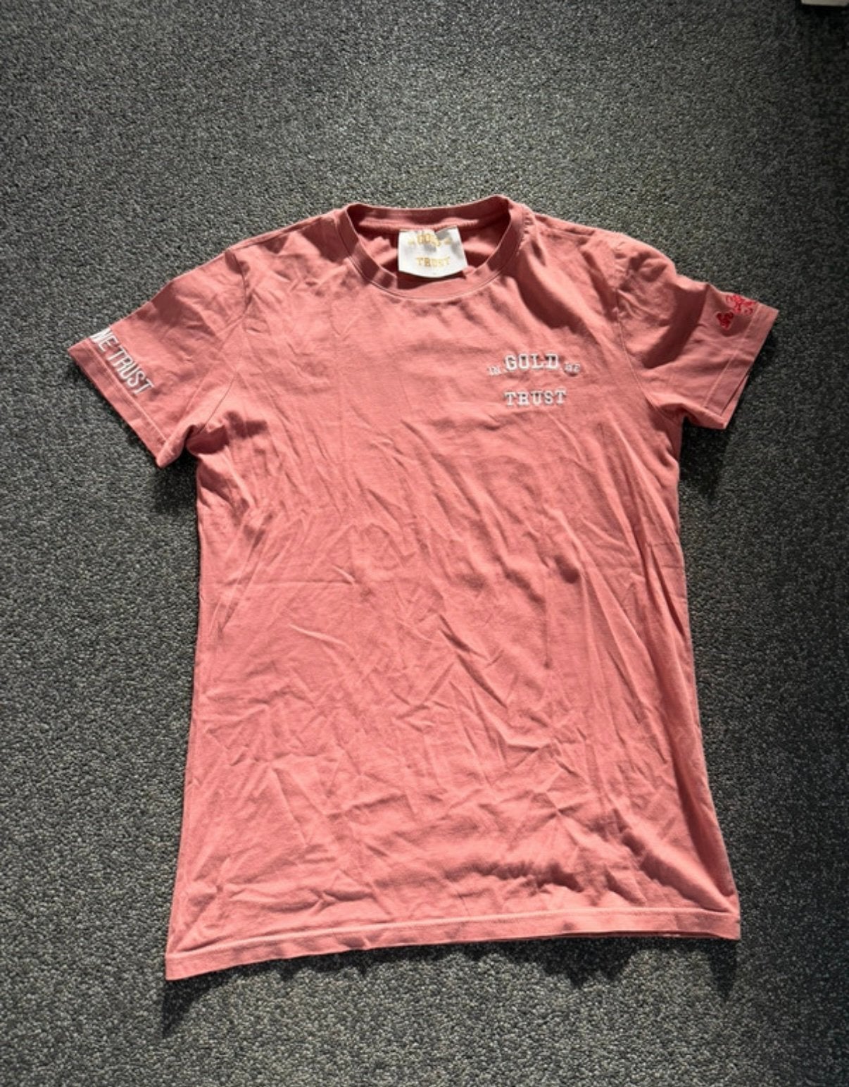 In gold we trust shirt, Ophalen of Verzenden, Zo goed als nieuw