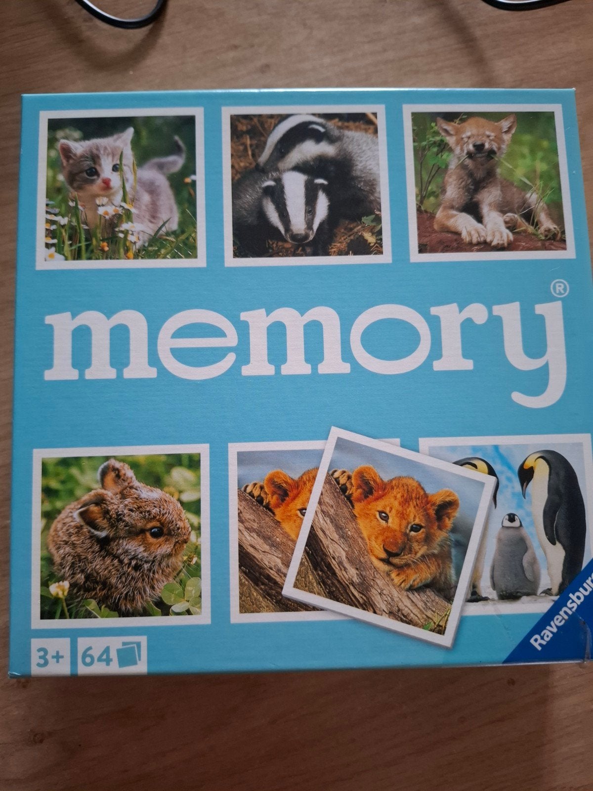 Ravensburger Memory - dieren, Ophalen, Zo goed als nieuw, Ravensburger