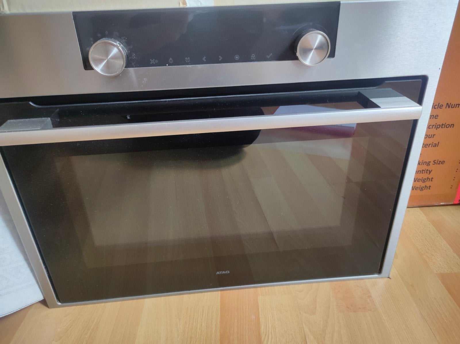 ATAG Inbouw Combimagnetron MA4511D - Zeer Nette Staat, Ophalen of Verzenden, Zo goed als nieuw, Inbouw, Magnetron