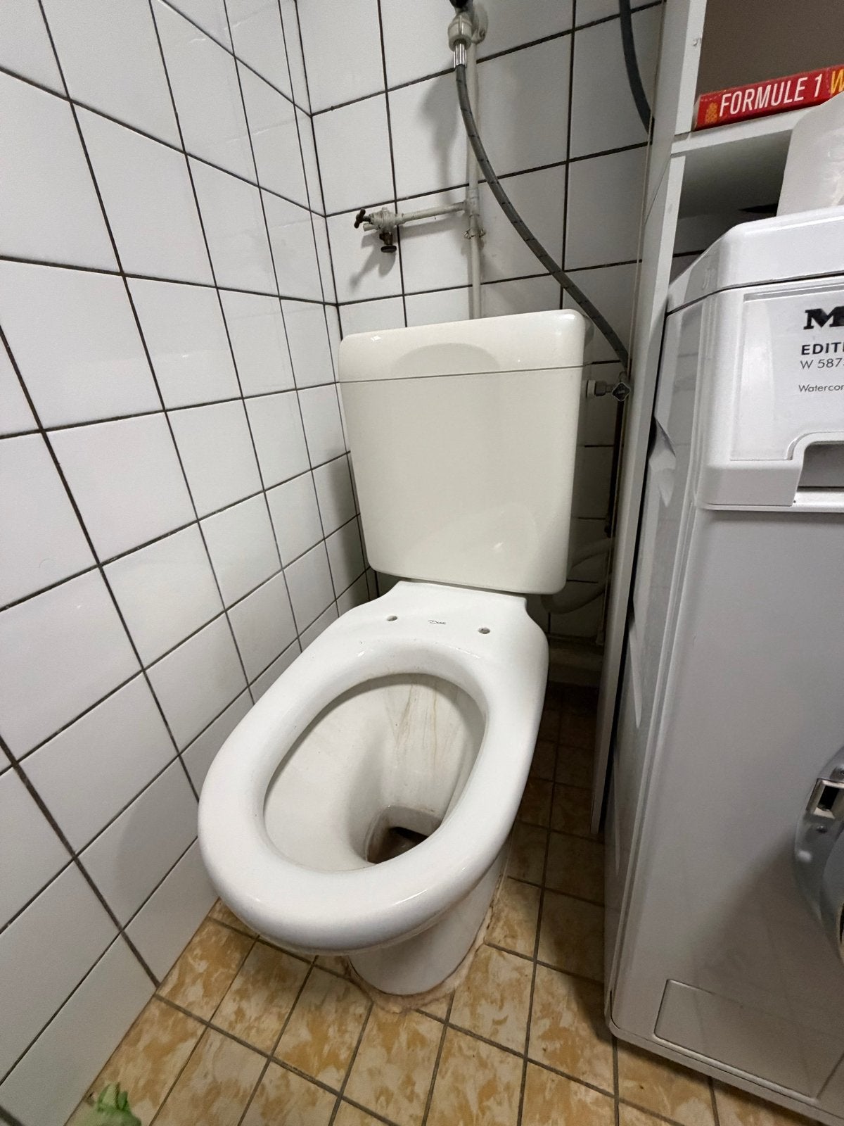 Gebruikt toilet met stortbak, Ophalen, Gebruikt, Toilet