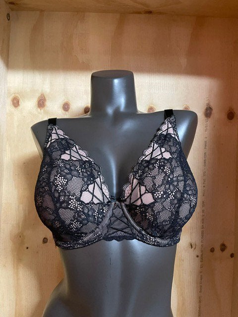 Prima donna plunge triangel bh 75g livonia, Verzenden, Zwart, BH