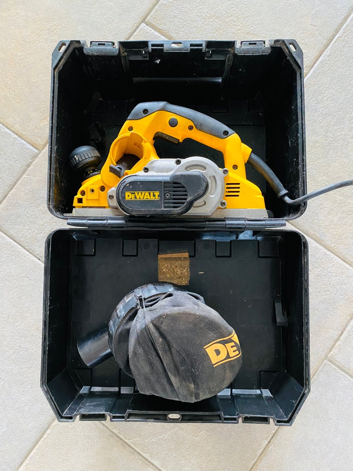 Dewalt D 26500 schaaf schaafmachine handschaaf, Doe-het-zelf en Verbouw, Gebruikt, Dewalt, Onbekend, Ophalen of Verzenden