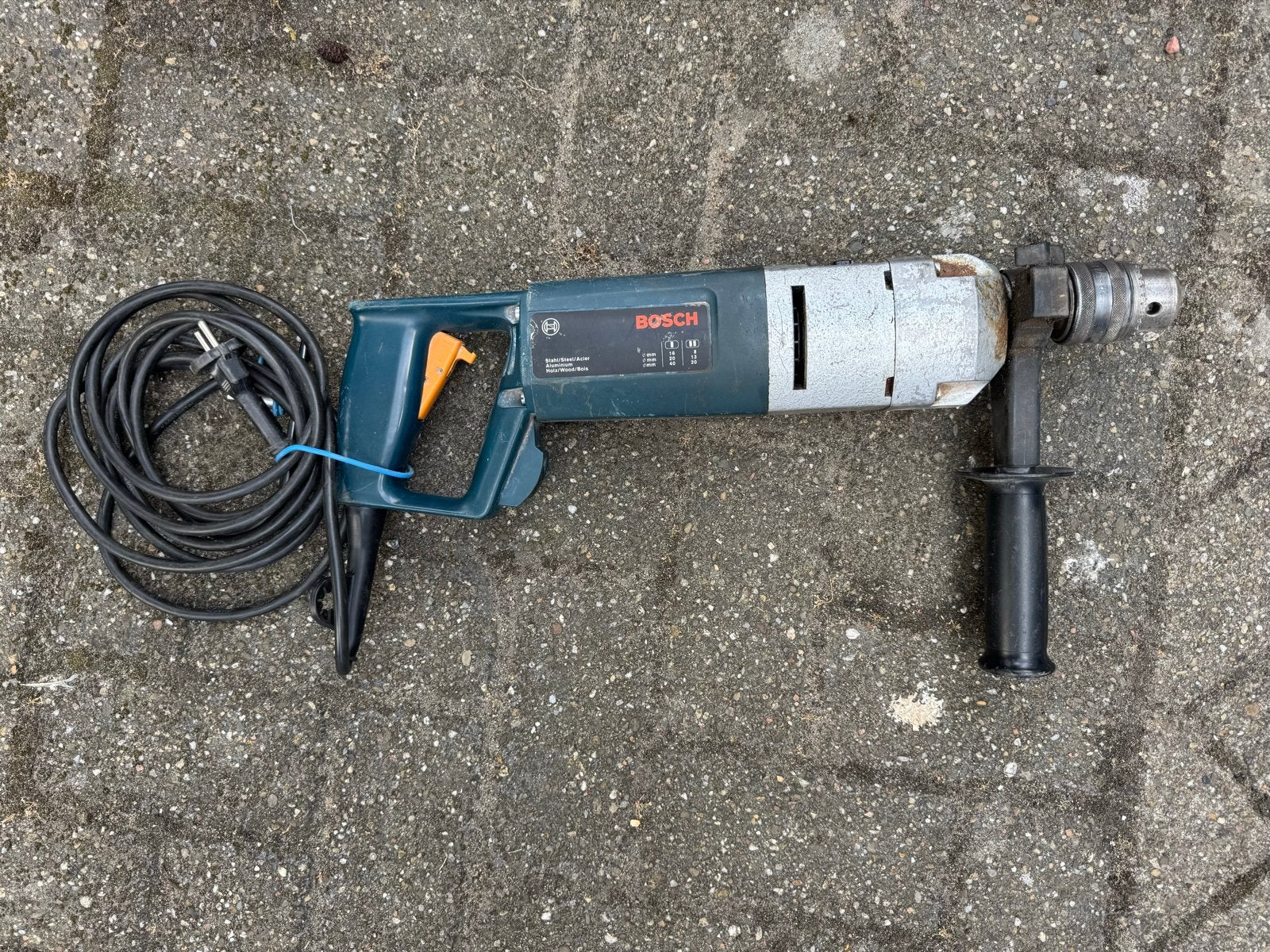 Bosch Boormachine GBM 16-2 RE - Krachtig en Betrouwbaar, Variabele snelheid, Ophalen, Boormachine, Gebruikt