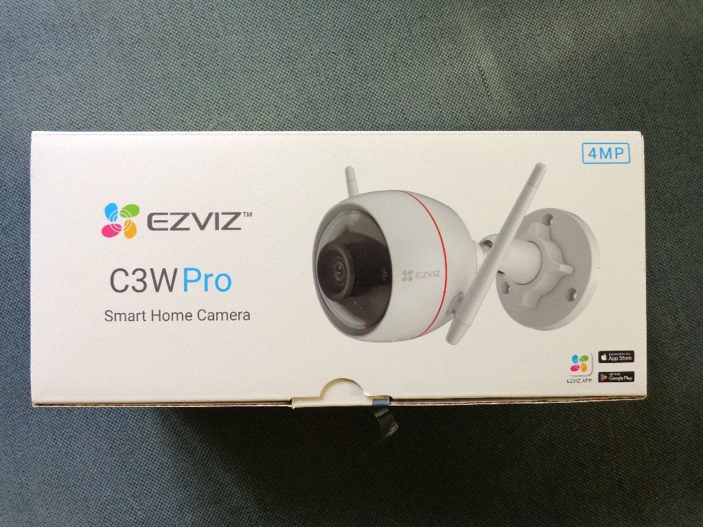 EZVIZ C3W Pro camera 4MP 2K, Ophalen of Verzenden, Gebruikt
