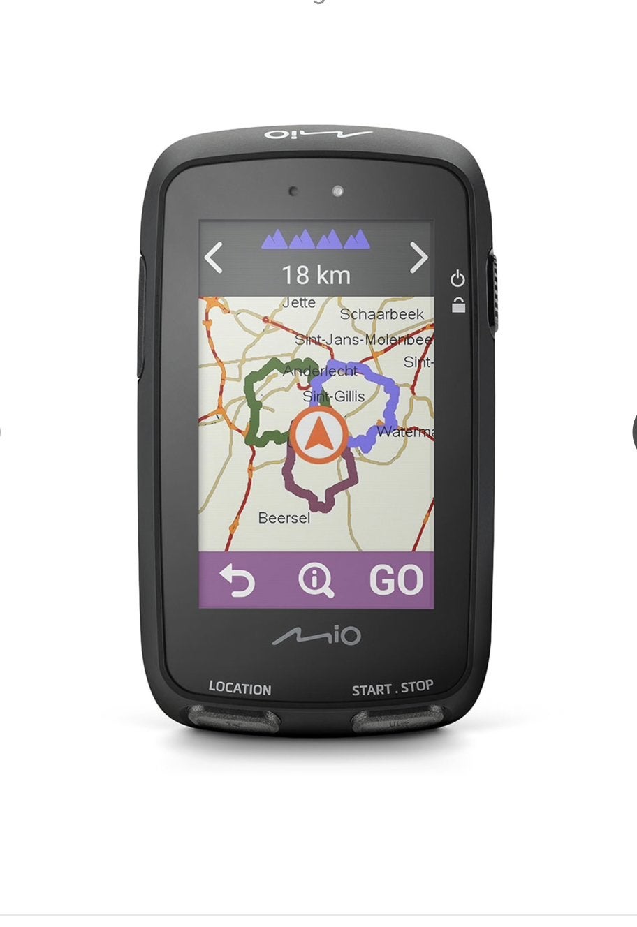 Mio Cyclo Discover P Fietsnavigatie GPS, Ophalen of Verzenden, GPS, Zo goed als nieuw