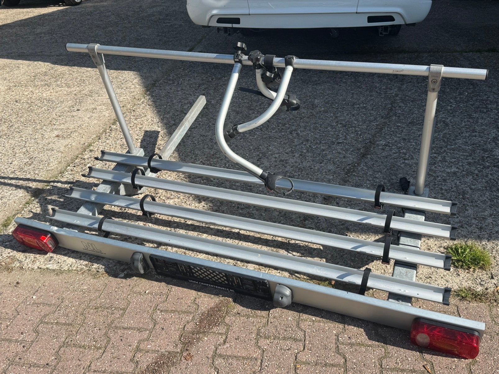 Memo Europa Fietsendrager op chassis camper M-Classic 4Bike, Ophalen, Gebruikt