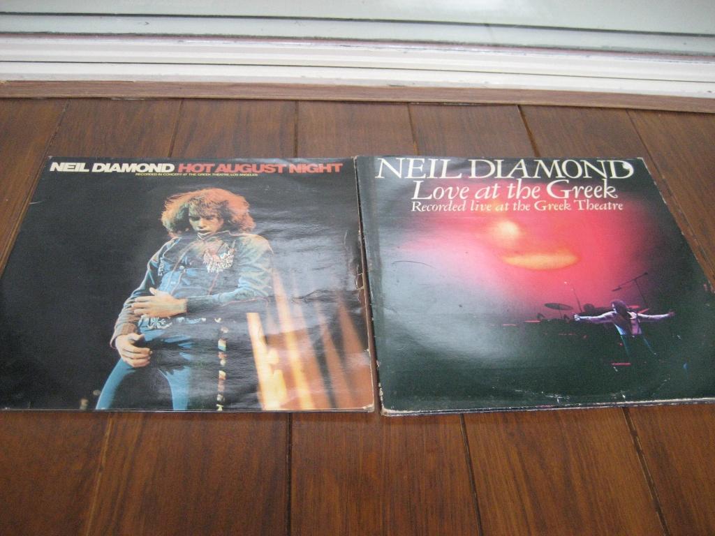 70s neil diamond dubbel live lps 2x, Ophalen of Verzenden, 1970 - 1979, Gebruikt, 12 inch