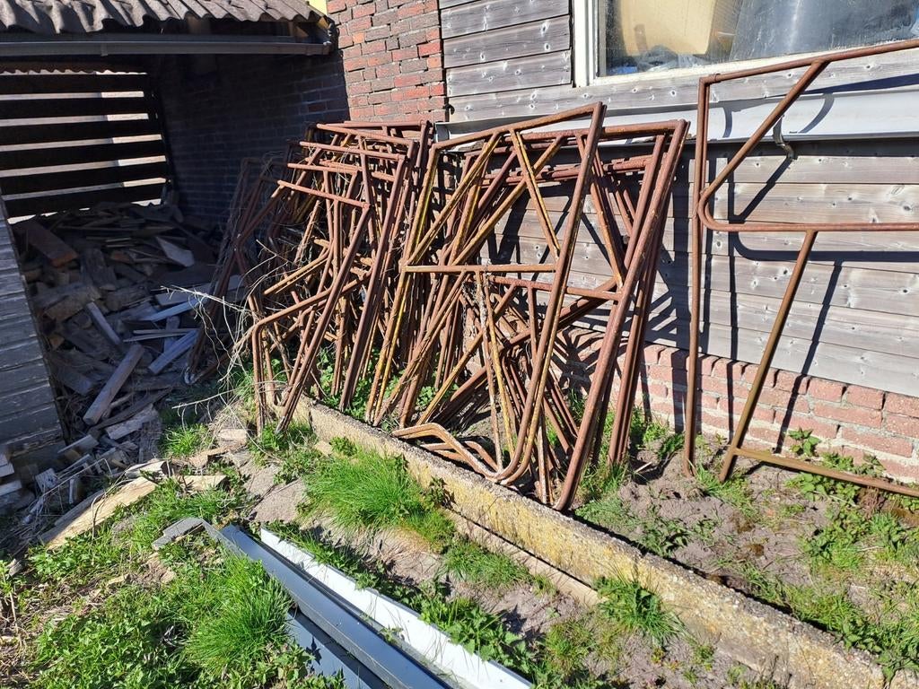 Steiger schragen in verschillende hoogtes, Ophalen of Verzenden