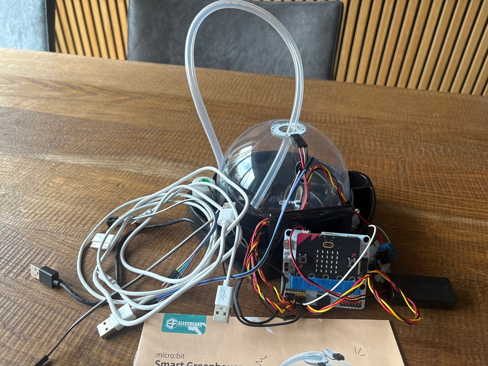 Micro:bit Smart Greenhouse Kit - Educatieve Knutselset, Nieuw, Meerkleurig, Kunststof, Educatief