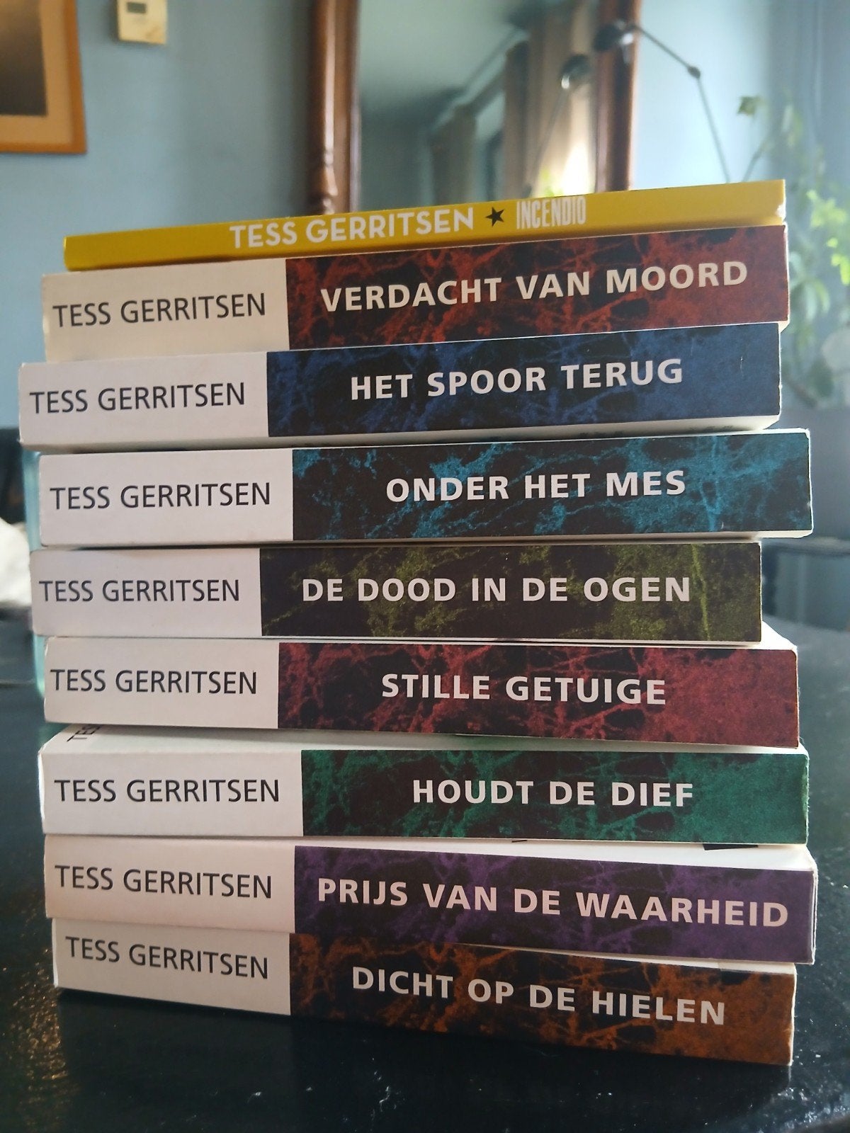 te koop 9 boeken van  Tess Geritsen, Ophalen of Verzenden, Zo goed als nieuw