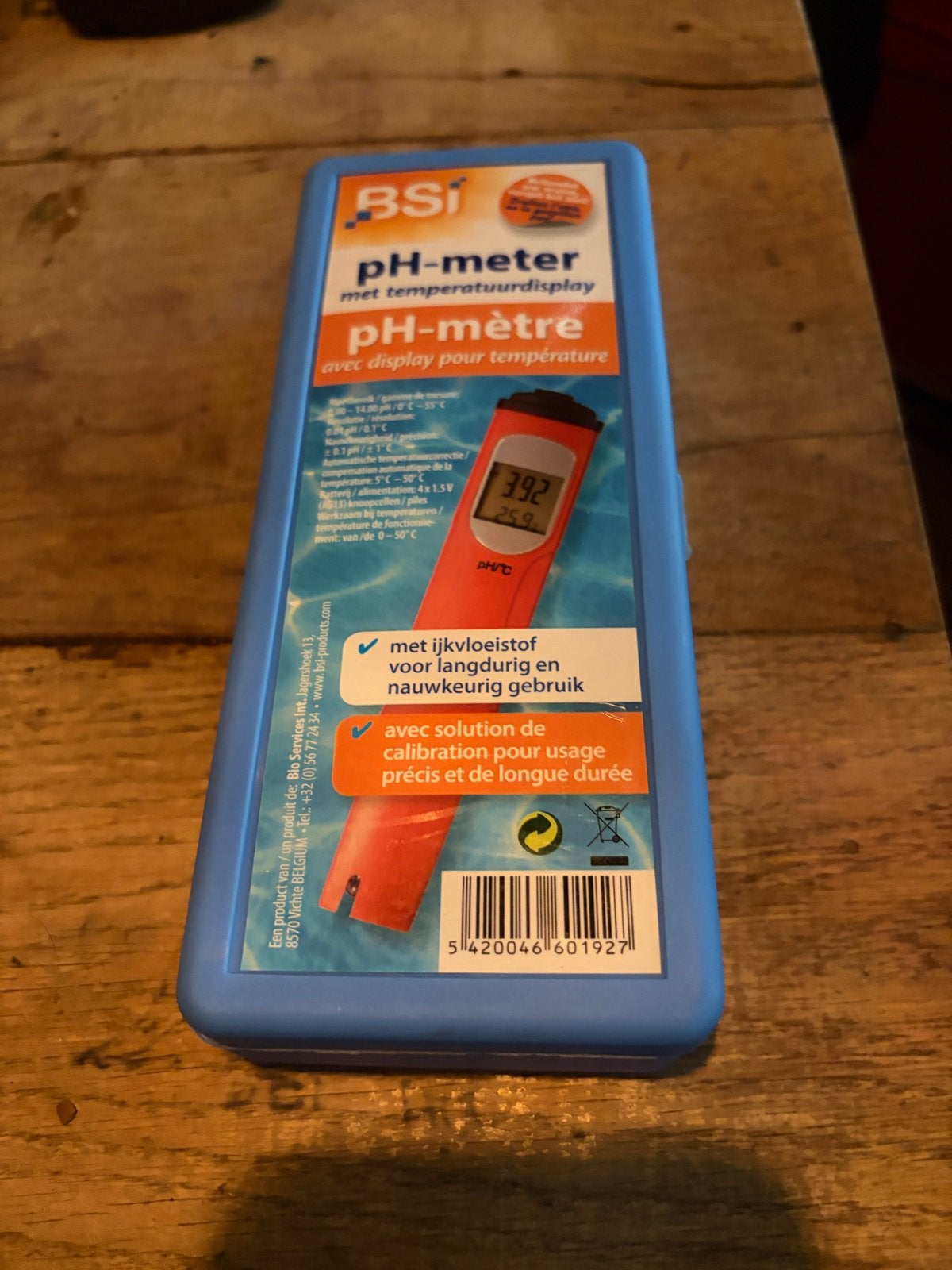 Nieuwe BSI pH-meter met temperatuurdisplay voor zwembad, Ophalen of Verzenden, Nieuw, Overige typen