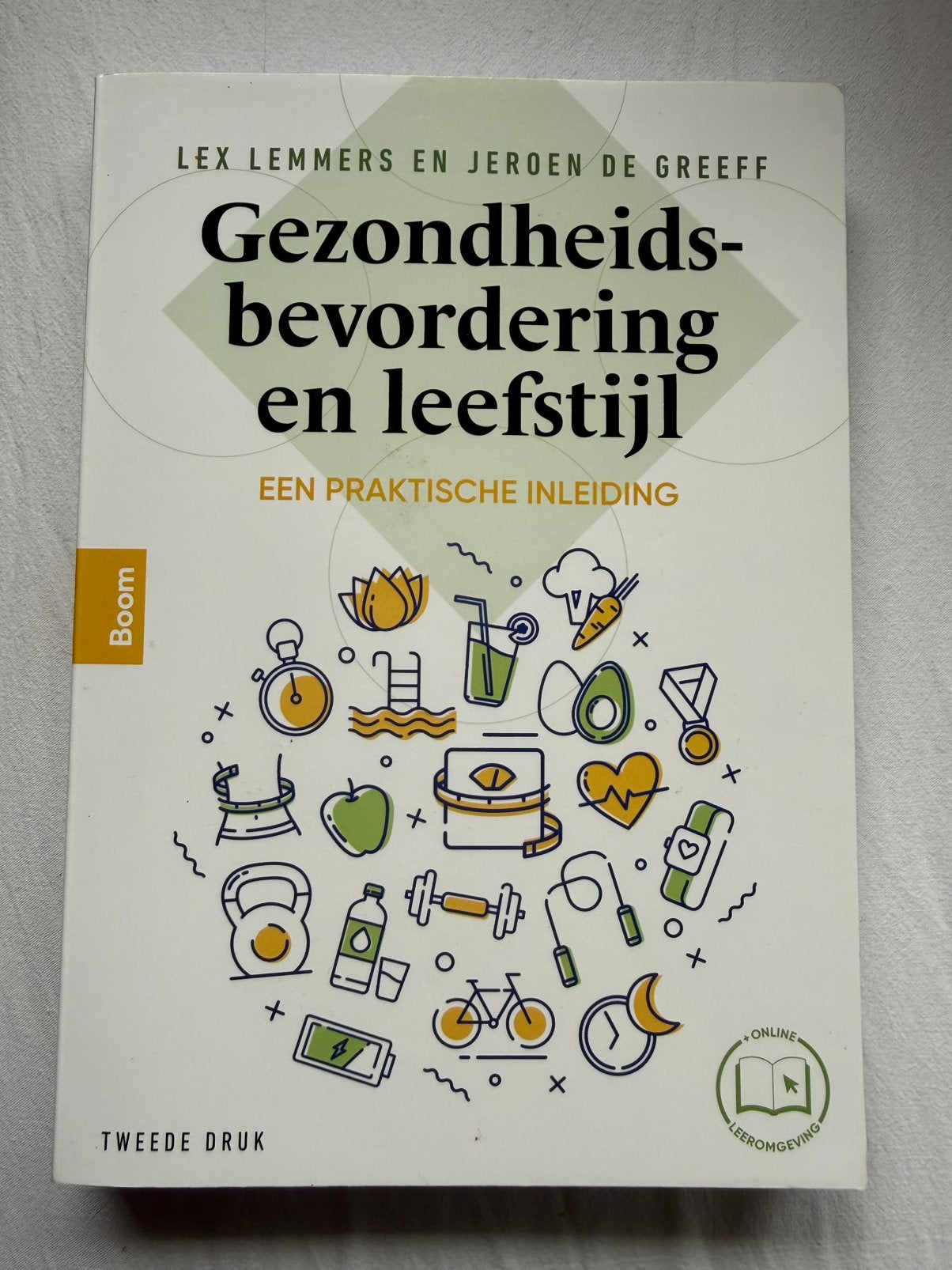 Gezondheidsbevordering en leefstijl boek, Boeken, Ophalen of Verzenden, Beta, Zo goed als nieuw, HBO