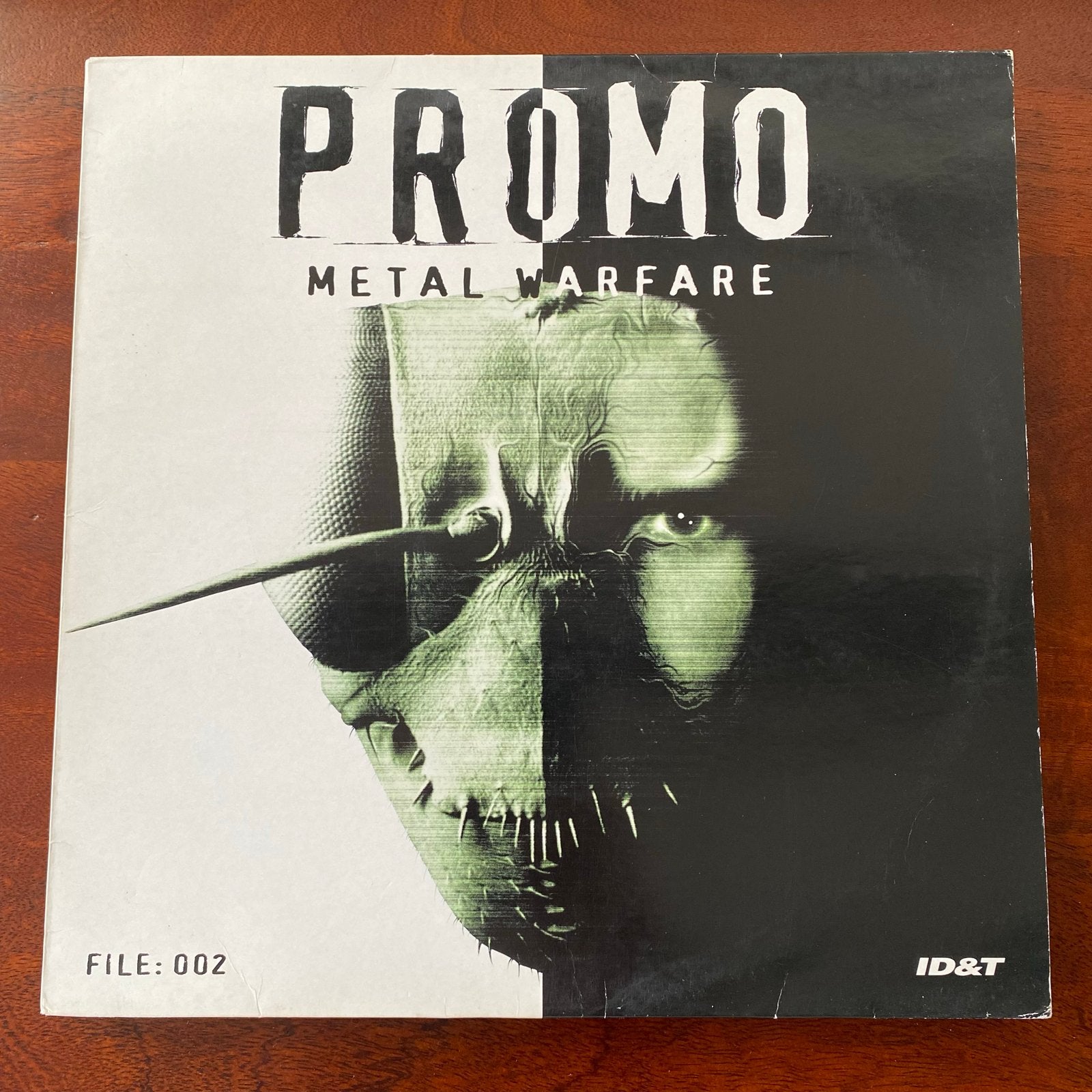 DJ Promo - Metal Warfare (ID&T) Thunderdome Hardcore Vinyl, Gebruikt, 1990 - 1999, Originele persing, Techno of Trance