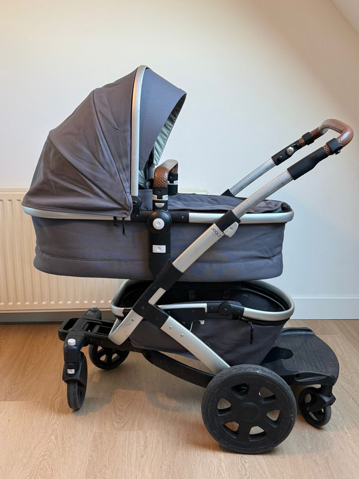 Joolz Geo kinderwagen met reiswieg en accessoires, Ophalen, Gebruikt, Combiwagen, Met reiswieg