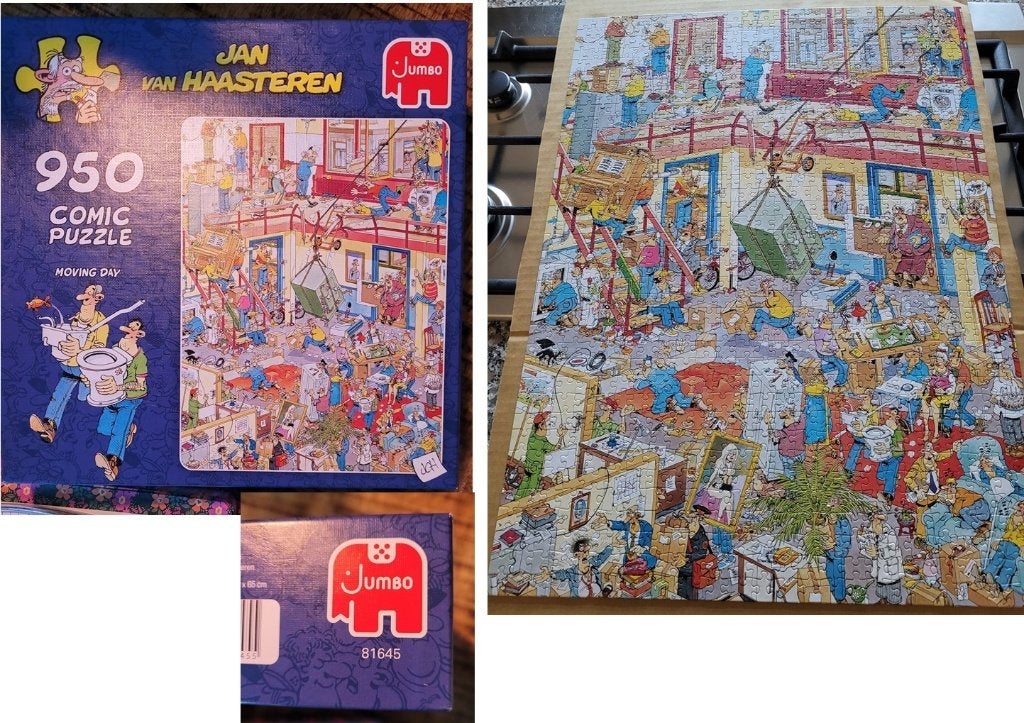 JAN VAN HAASTEREN PUZZELS, Ophalen of Verzenden, 500 t/m 1500 stukjes, Gebruikt, Legpuzzel