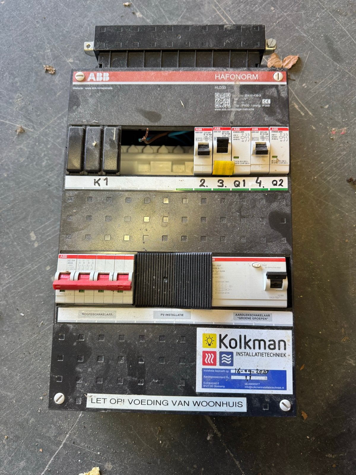 Gebruikte ABB Groepenkast - Compleet en Functioneel, Ophalen of Verzenden, Gebruikt, ABB, Groepenkast